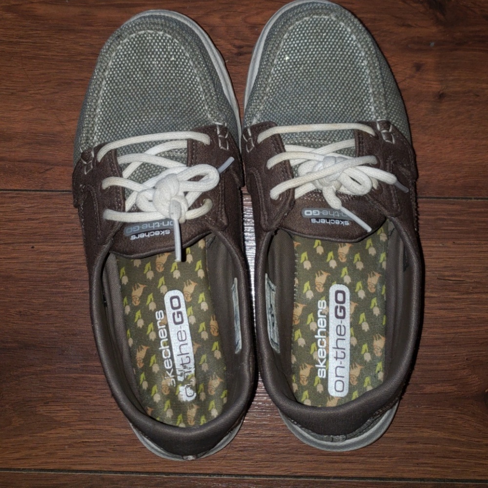 Brown on the go shoes